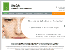 Tablet Screenshot of mukhafacialsurgery.com